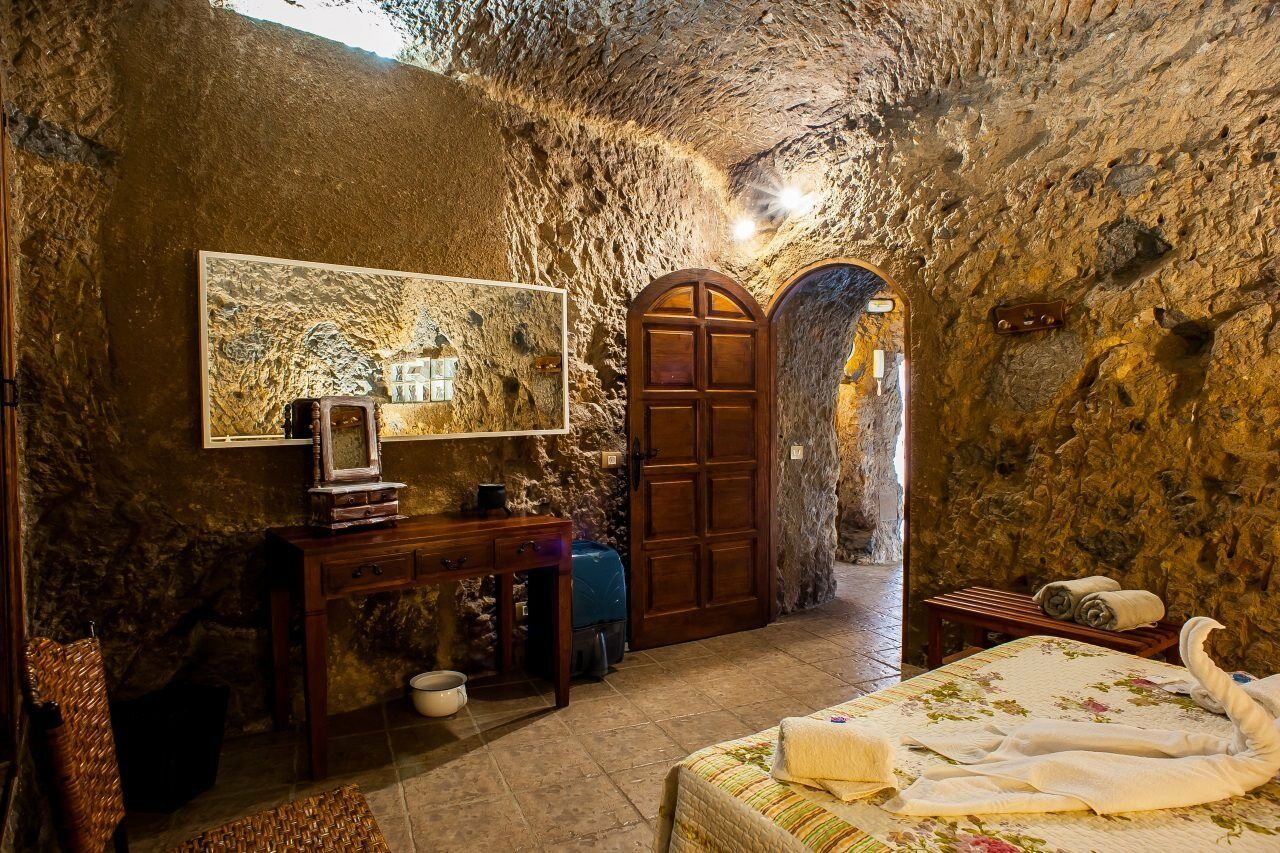 Casa Cueva El Mimo Hostal Artenara Exterior foto
